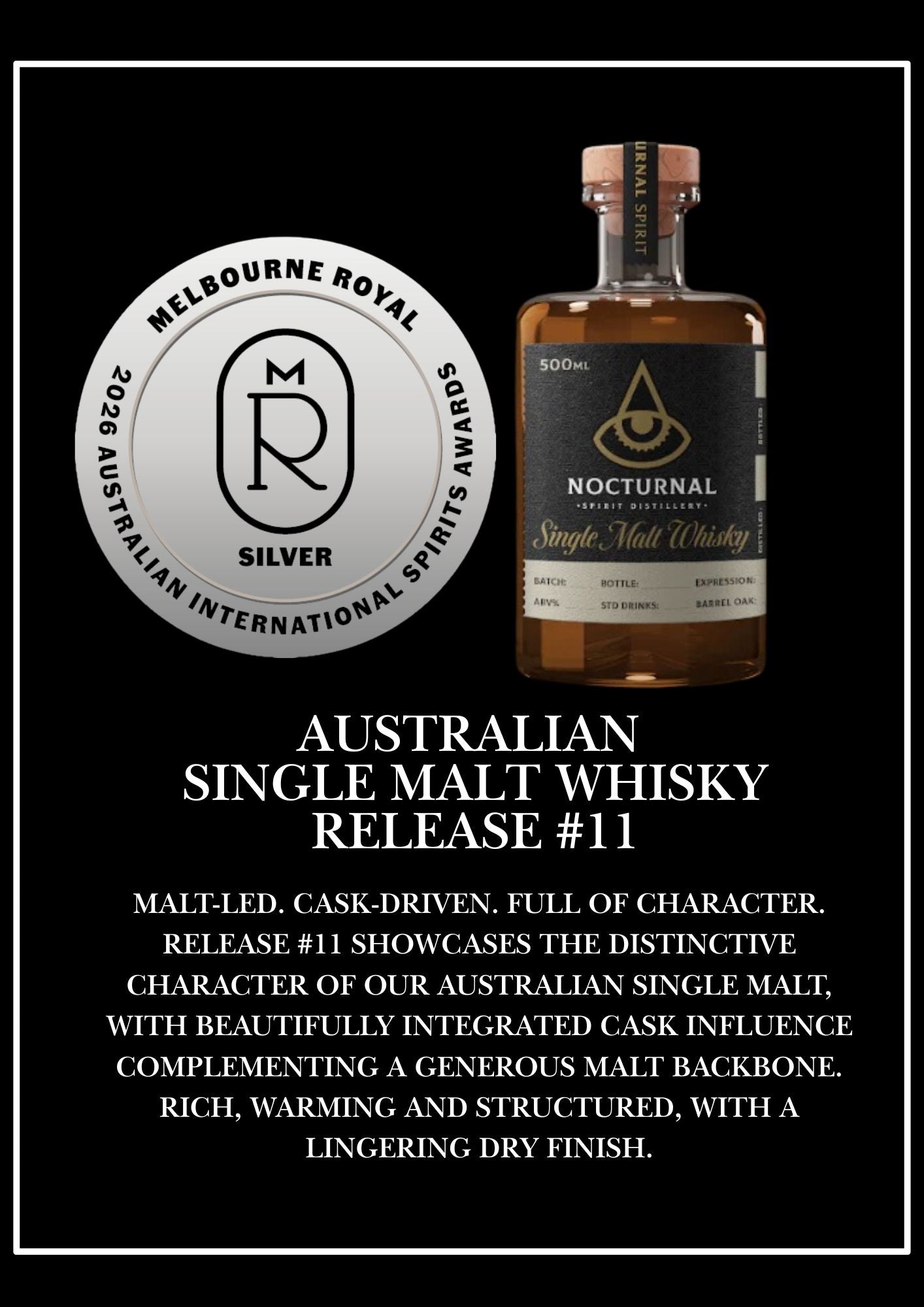 Single Barrel Whisky - Batch 11 *Limited Release*